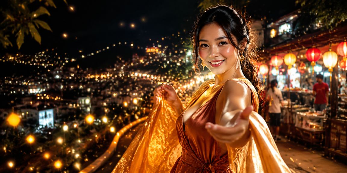 Khung cảnh giải trí buổi tối tại Đà Lạt với hoạt động cá cược casino và thể thao sôi động