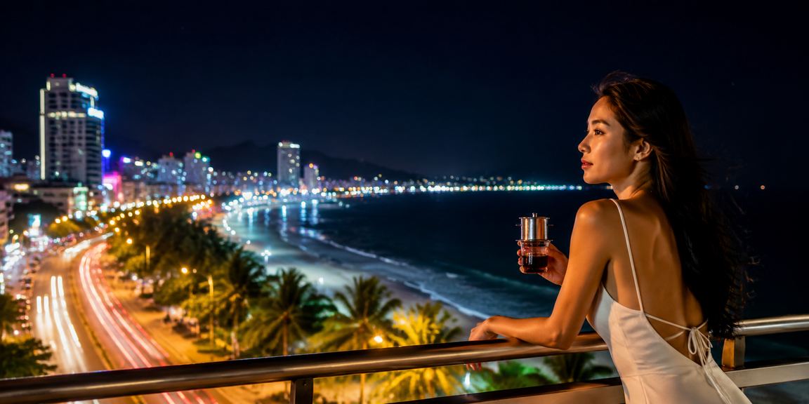 Người hâm mộ bóng đá tại Nha Trang theo dõi trận đấu và đặt cược qua điện thoại bên ly cà phê