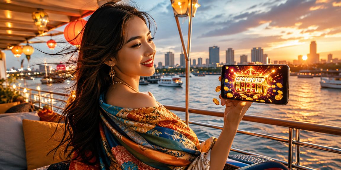 Người dùng tại Sài Gòn trải nghiệm slot game sau khi đăng nhập tài khoản